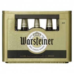 Warsteiner Pils, Alkoholfrei oder Herb 20 x 0,5/24 x 0,33 Liter, jeder 1.00 €