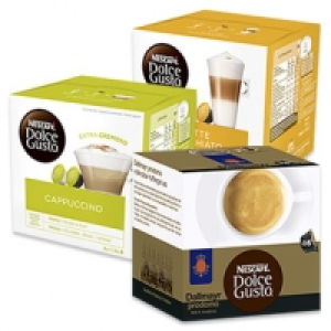Nescafé Dolce Gusto Kapseln versch. Sorten, jede 8/16er = 186/194-g-Pa 100.00 €