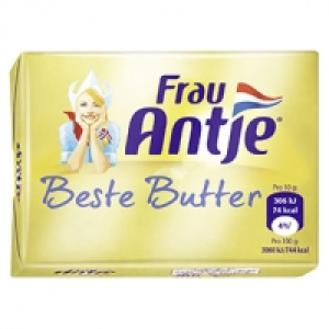 Frau Antje Beste Butter jede 250-g-Packung
