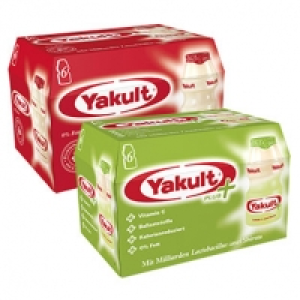 Real  Yakult versch. Sorten, jede 6 x 65 ml = 390-ml-Packung