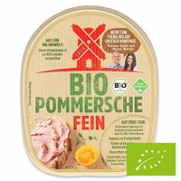 Real  Bio Pommersche feine Gutsleberwurst, jede 125-g-SB-Packung