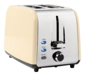 Rossmann Ideenwelt Retro-Doppelschlitz-Toaster creme