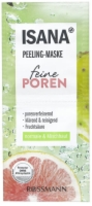 Rossmann Isana Peeling-Maske feine Poren