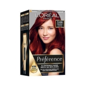 Rossmann Loréal Paris Préférence Haarfarbe Infinia 3.66 Budapest Dunkelrot