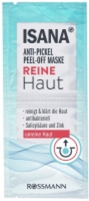 Rossmann Isana reine Haut Anti-Pickel Peel-Off Maske