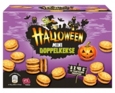 Aldi Süd  HALLOWEENMini Doppelkekse