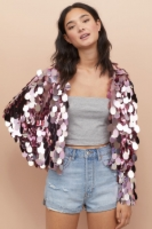 HM   Paillettenjacke