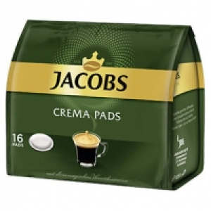 Jacobs Crema Pads versch. Sorten, jede 16er = 105-g-Packung
