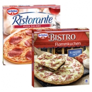 Dr. Oetker Pizza Ristorante, Piccola oder Bistro Flammkuchen gefroren