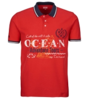 Kik Identic More Poloshirt Kontraststreifen