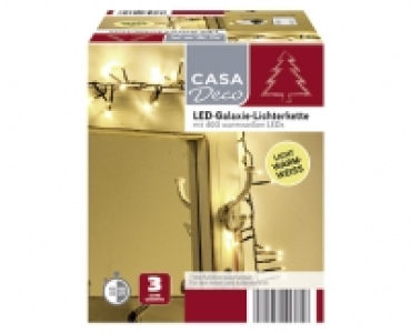 CASA Deco LED-Galaxie-Lichterkette 14.99 €