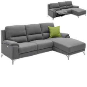 Ella@HOME Ecksofa - dunkelgrau - mit Relaxfunktion 999.99 €