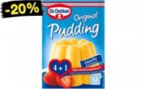 Dr. Oetker Pudding 0.79 €