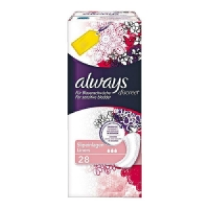 Always Discreet Liner Inkontinenz Slipeinlagen