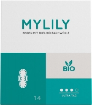 Mylily Binden mit 100% Bio-Baumwolle, Ultra Tag