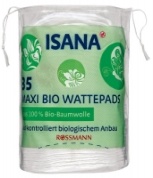 ISANA MAXI BIO WATTEPADS 35 STÜCK