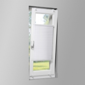 Plissee fix montiert (105x130, weiß) 15.99 €