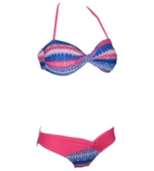 Kik Janina Bikini 2er-Set, verdrehte Cups, Raffungen