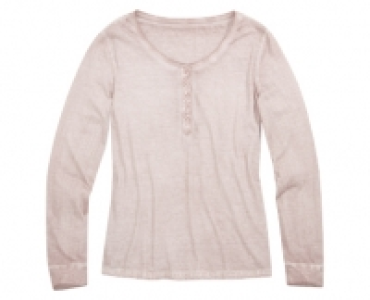 blue motion Langarmshirt mit Knopfleiste 4.99&nbsp;&euro;