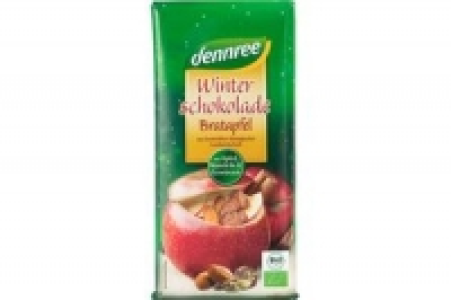 Denns Dennree Winterschokolade Bratapfel