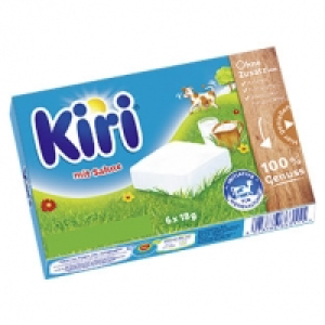 Kiri mit Sahne Schmelzkäse aus Frischkäse 65 % Fett i. Tr. jede 108-g- 100.00 €