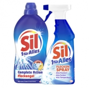 Sil 1-für-Alles Fleckenspray 500 ml, Salz 500 g oder Gel 1,3 Liter, je