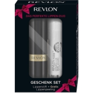 Rossmann Revlon Lips Set Matte Show Stopper Super Lustrous Lipstick + Exfoliating Lip 