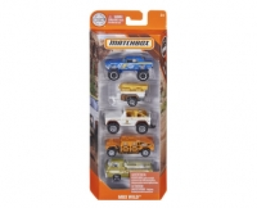 MATTEL MATCHBOX® Autos, 5er-Set