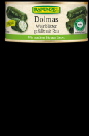Dolmas Weinblätter gefüllt mit Reis 3.77 €