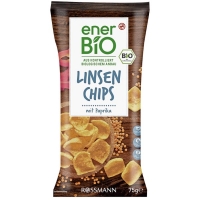 Rossmann Enerbio Linsen Chips Paprika