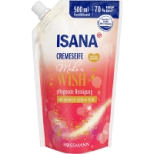 Rossmann Isana Cremeseife Make a Wish