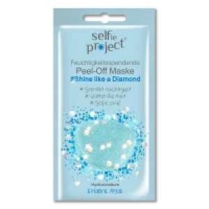 Selfie Project Feuchtigkeitsspendende Peel-Off Maske #Shine like a Diamond