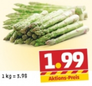 Spargel grün