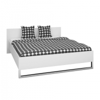 Dänisches Bettenlager  Bett Style (140x200, weiß)