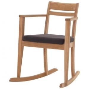 Schaukelstuhl Mayflower (Eiche, Polster grau) 116.80 €
