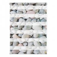 Dänisches Bettenlager  Doppel-Rollo Pebble Stone (100x160)