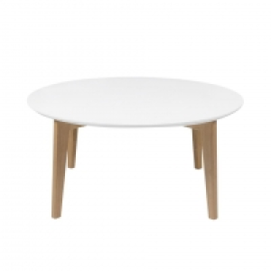 Couchtisch Abin (ø 90 cm, rund, weiß) 109.95 €