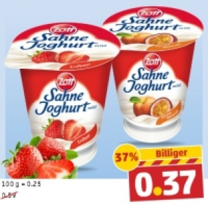 ZOTT Sahne Joghurt mild 0.37 €