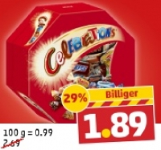 MARS Celebrations 1.89 €
