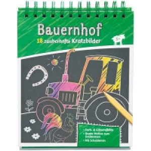 Rossmann Ideenwelt Kratzbuch Bauernhof