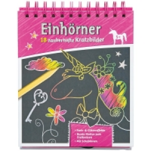 Ideenwelt Kratzbuch Einhörner