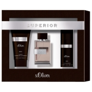 S.oliver Superior Trio Geschenkset