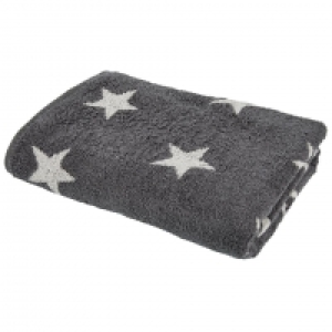 Dänisches Bettenlager  Duschtuch Sofil-Star (70x140, anthrazit)