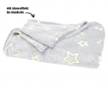 tukan Mikrofaser-Decke Glow in the Dark