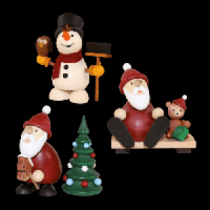 Aldi Nord  Design Weihnachtsmann- / Schneemannserie