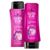 Real  Gliss Kur Shampoo oder Spülungversch. Sortenjede 250/200-ml-Flasche