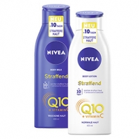 Real  Nivea Q10 Body Milk oder Lotionjede 400-ml-Flasche