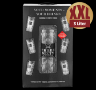 THREE SIXTY Vodka 49.99 €