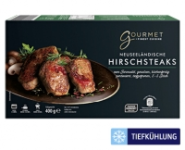 Aldi Süd  GOURMET Neuseeländische Hirschsteaks