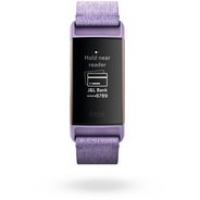 Euronics Fitbit Charge 3 Special Edition Activity Tracker lavendel